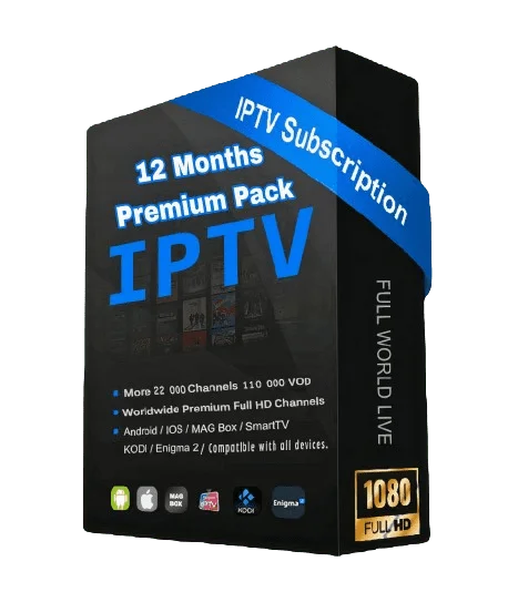 Abonnement IPTV 12 mois